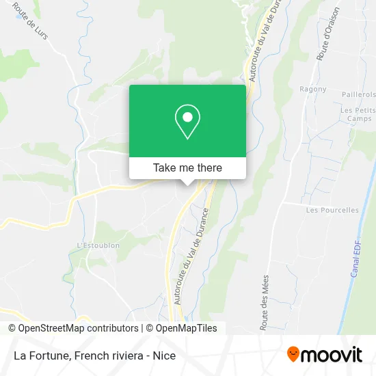 La Fortune map