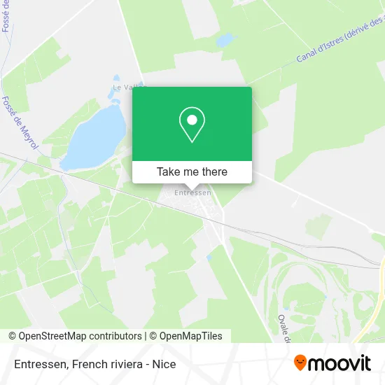 Entressen map