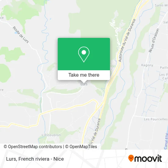 Lurs map