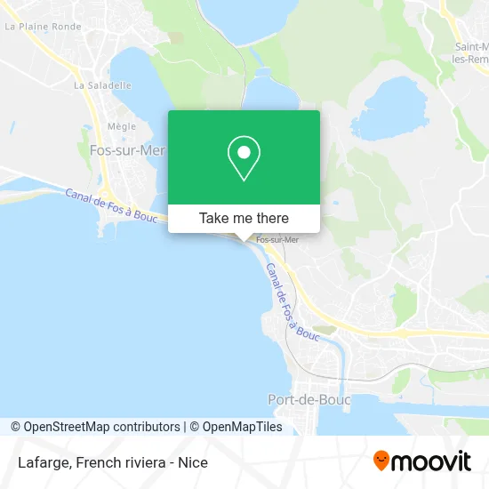 Lafarge map