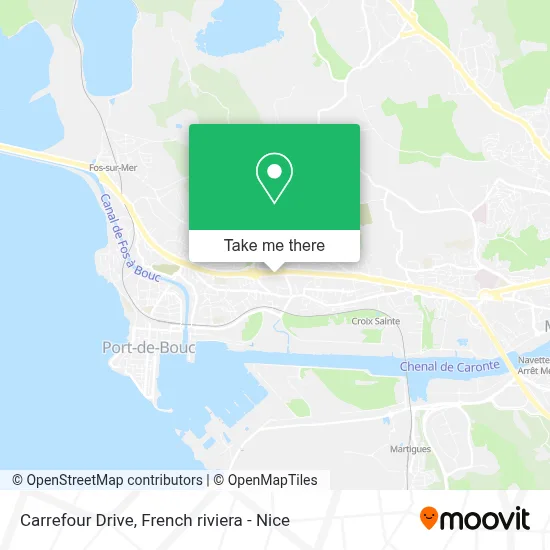 Carrefour Drive map