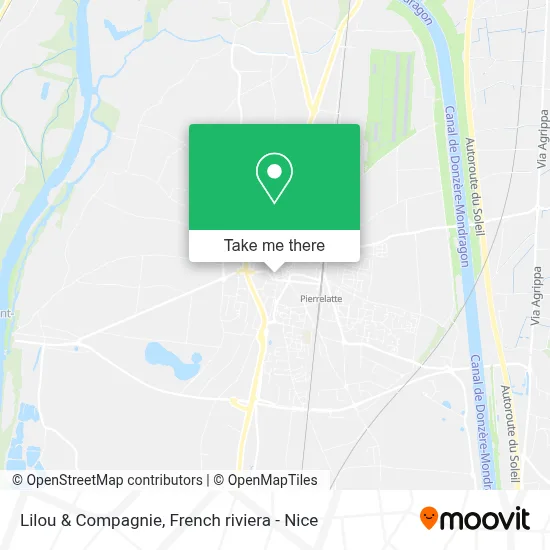 Lilou & Compagnie map