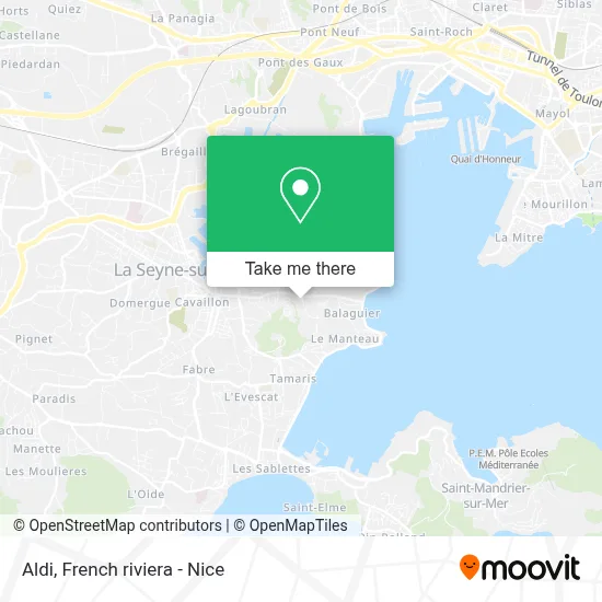 Aldi map