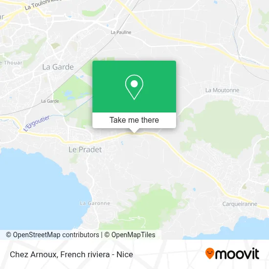 Chez Arnoux map