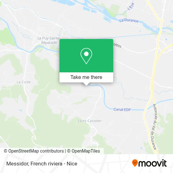 Messidor map