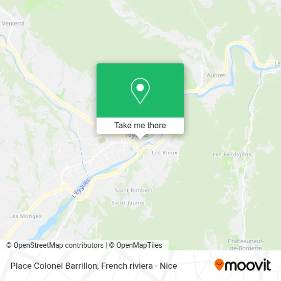 Place Colonel Barrillon map
