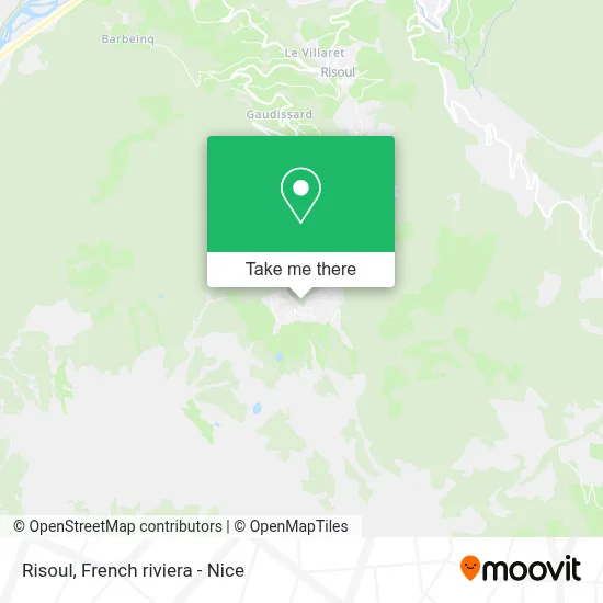 Risoul map