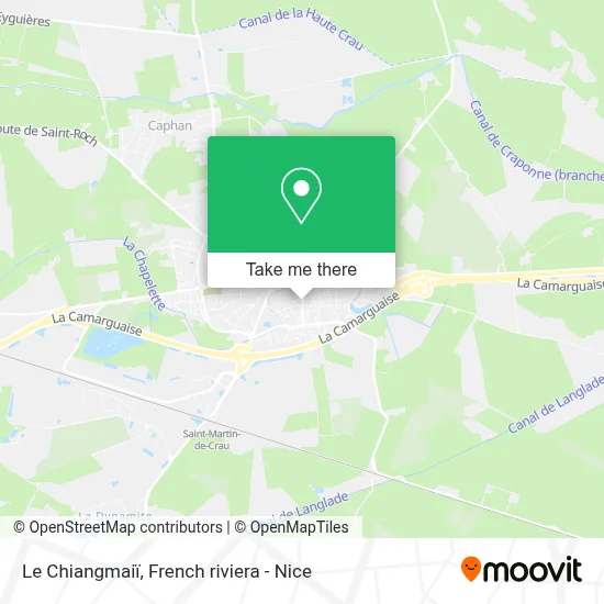 Le Chiangmaiï map