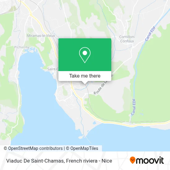 Viaduc De Saint-Chamas map