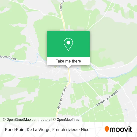 Rond-Point De La Vierge map