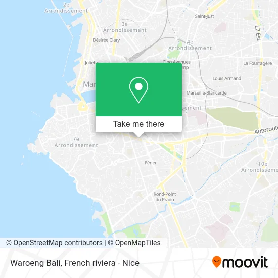 Waroeng Bali map