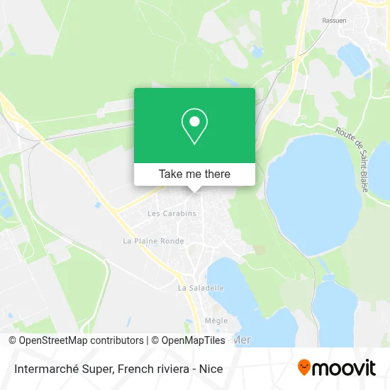 Intermarché Super map