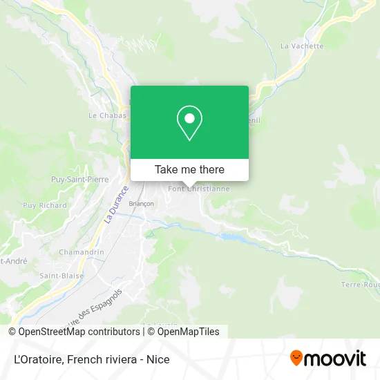 L'Oratoire map