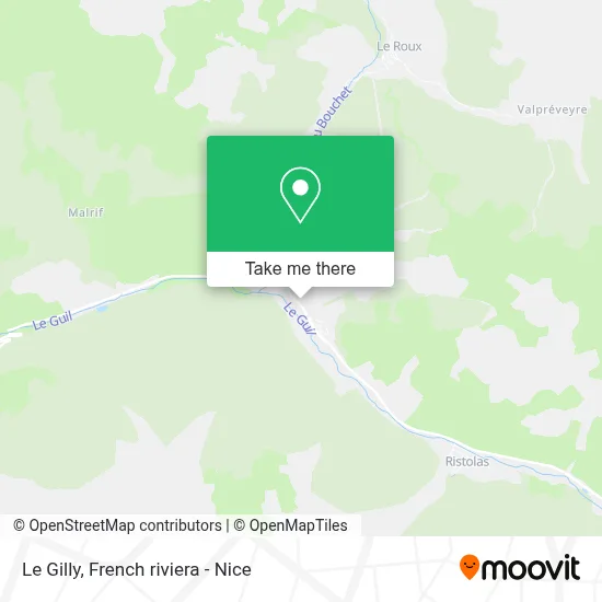 Le Gilly map
