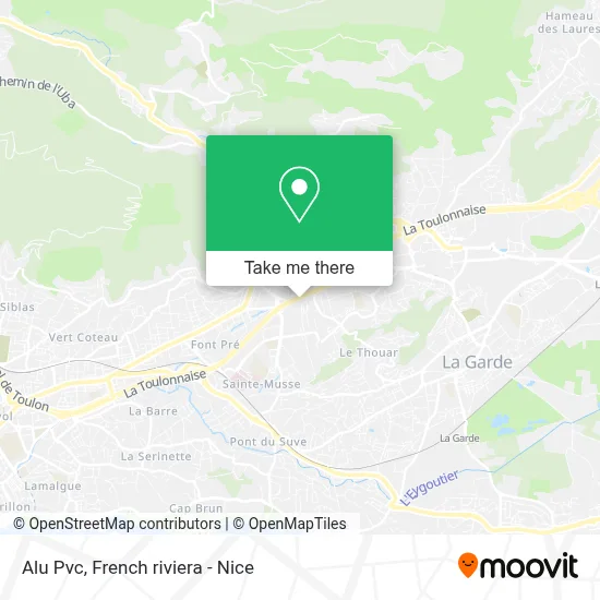 Alu Pvc map