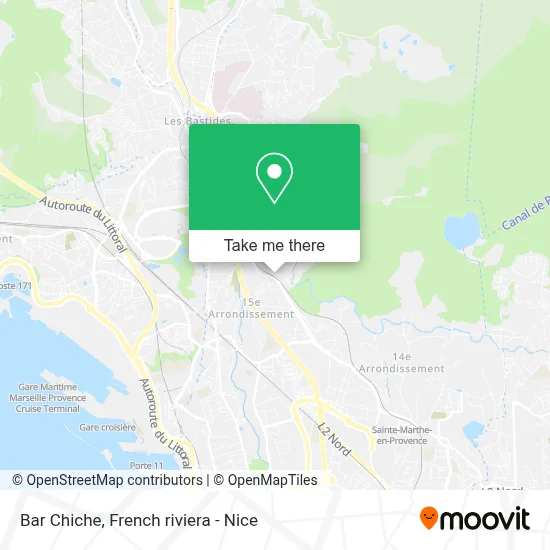 Mapa Bar Chiche