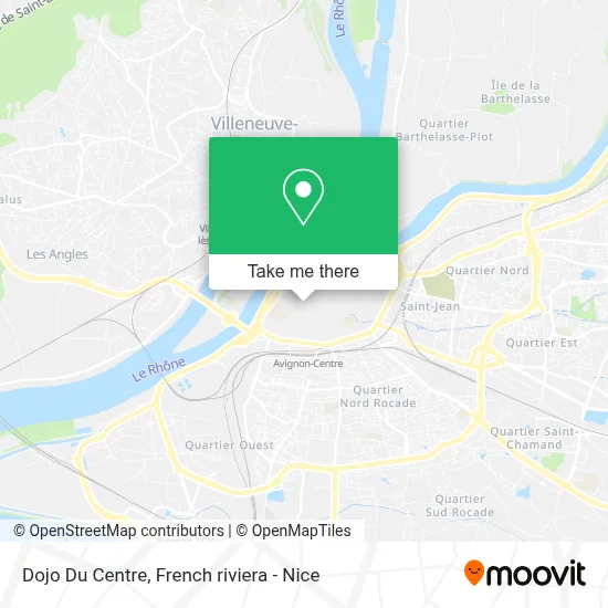 Dojo Du Centre map