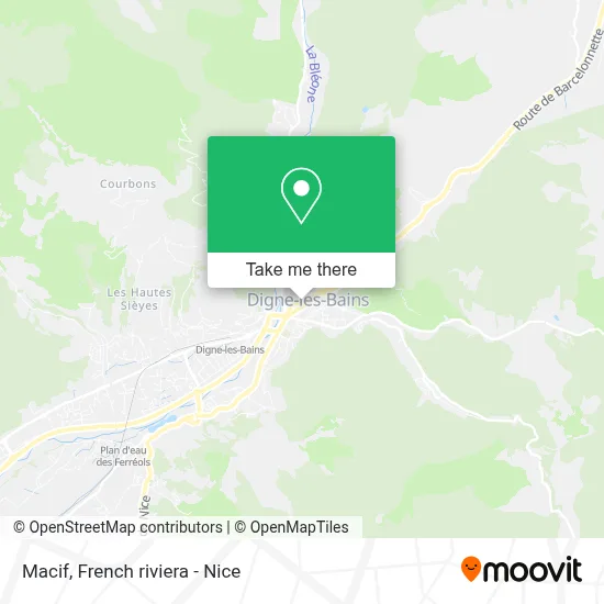 Macif map
