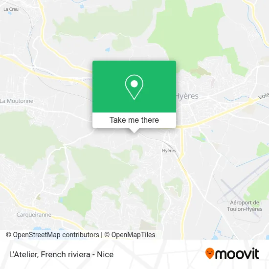 L'Atelier map