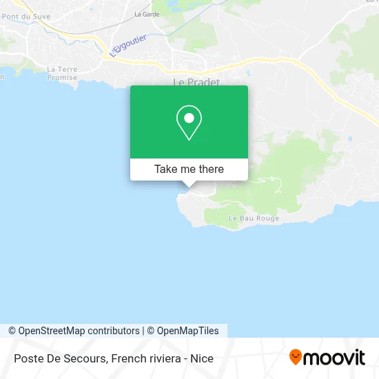 Poste De Secours map