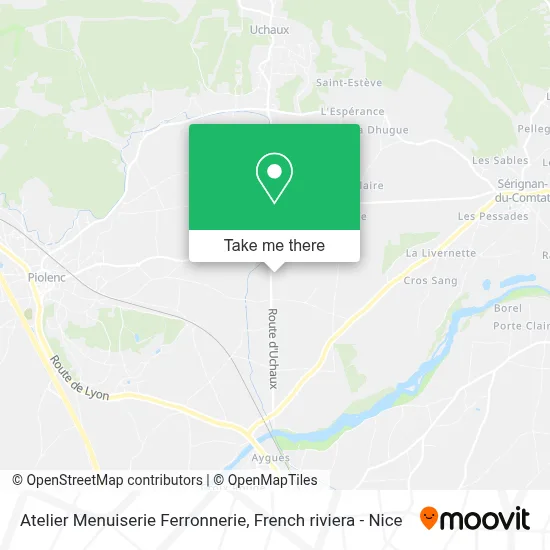 Atelier Menuiserie Ferronnerie map