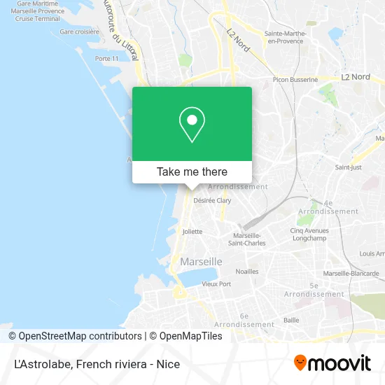 L'Astrolabe map