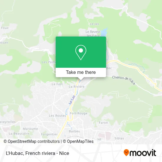L'Hubac map