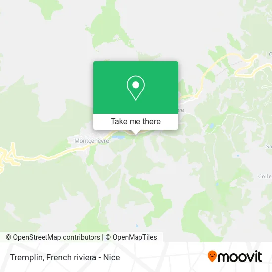Tremplin map