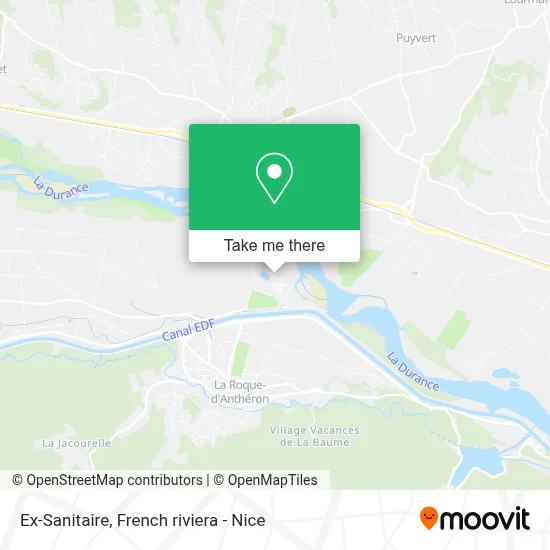 Ex-Sanitaire map