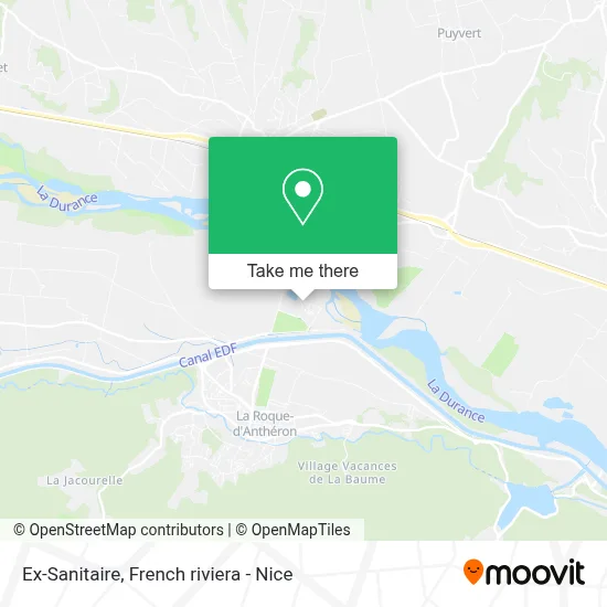 Ex-Sanitaire map