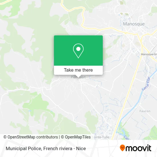 Police Municipale map