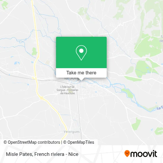Misle Pates map