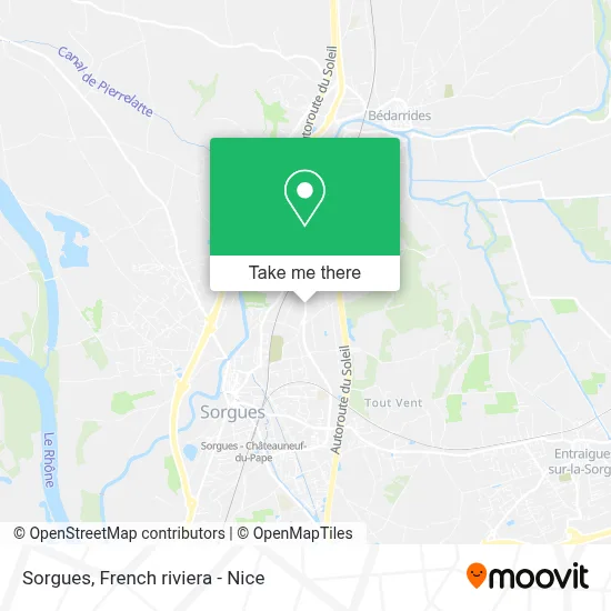 Sorgues map