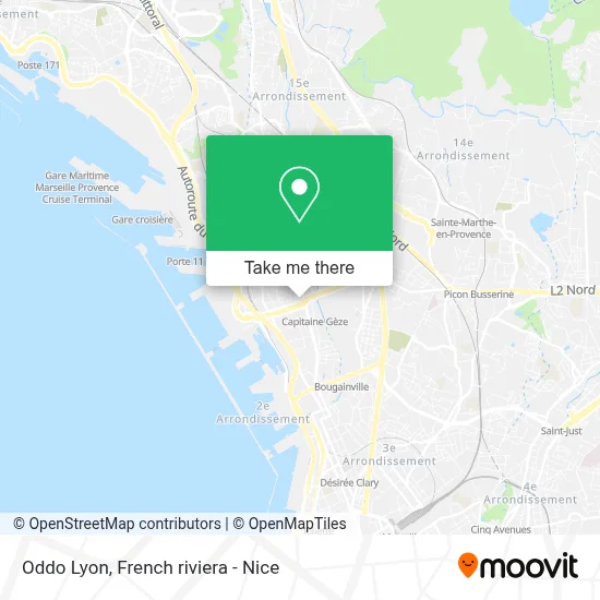 Oddo Lyon map