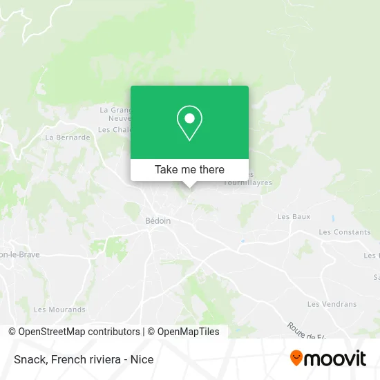 Snack map