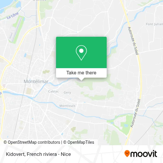 Kidovert map
