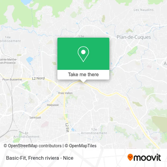 Mapa Basic-Fit