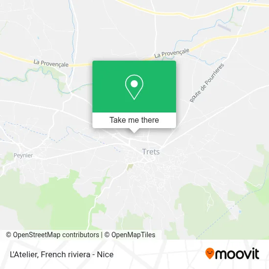 L'Atelier map