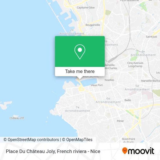Place Du Château Joly map