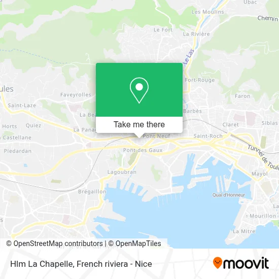 Hlm La Chapelle map