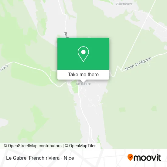 Le Gabre map