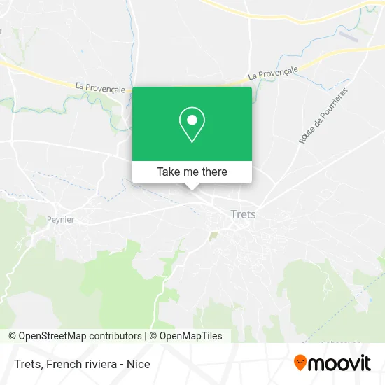 Trets map