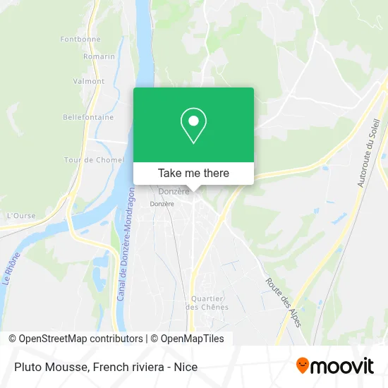 Pluto Mousse map