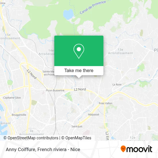 Anny Coiffure map