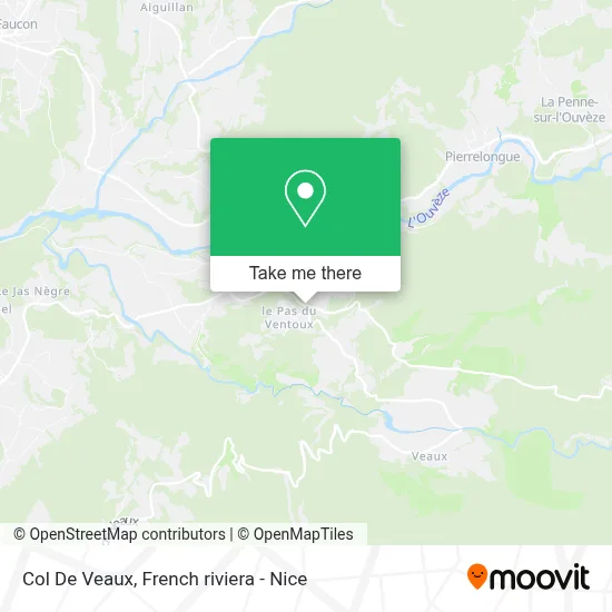 Col De Veaux map