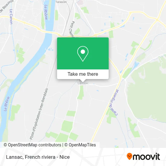 Lansac map