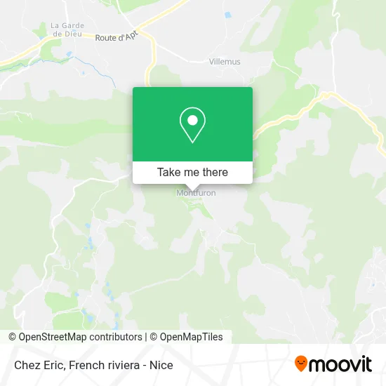 Chez Eric map
