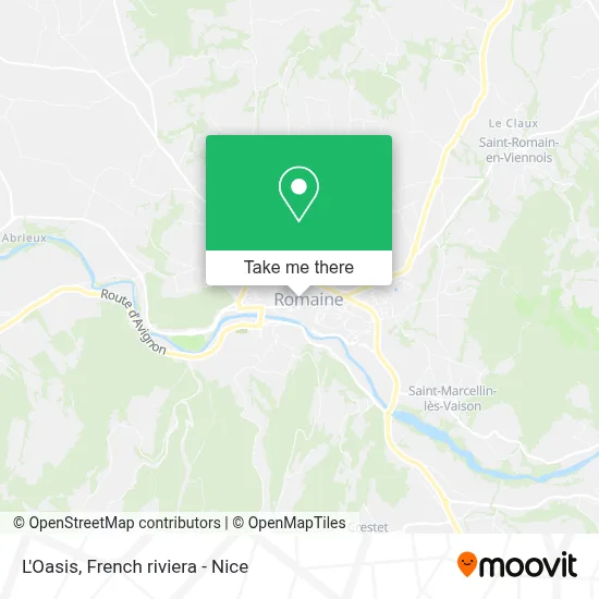 L'Oasis map