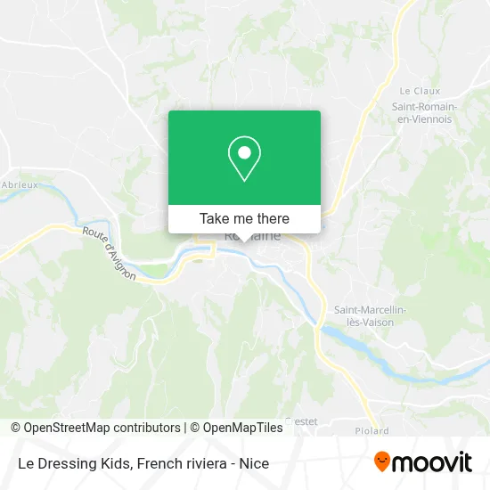 Le Dressing Kids map