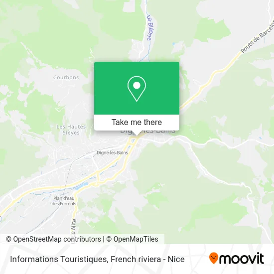Informations Touristiques map